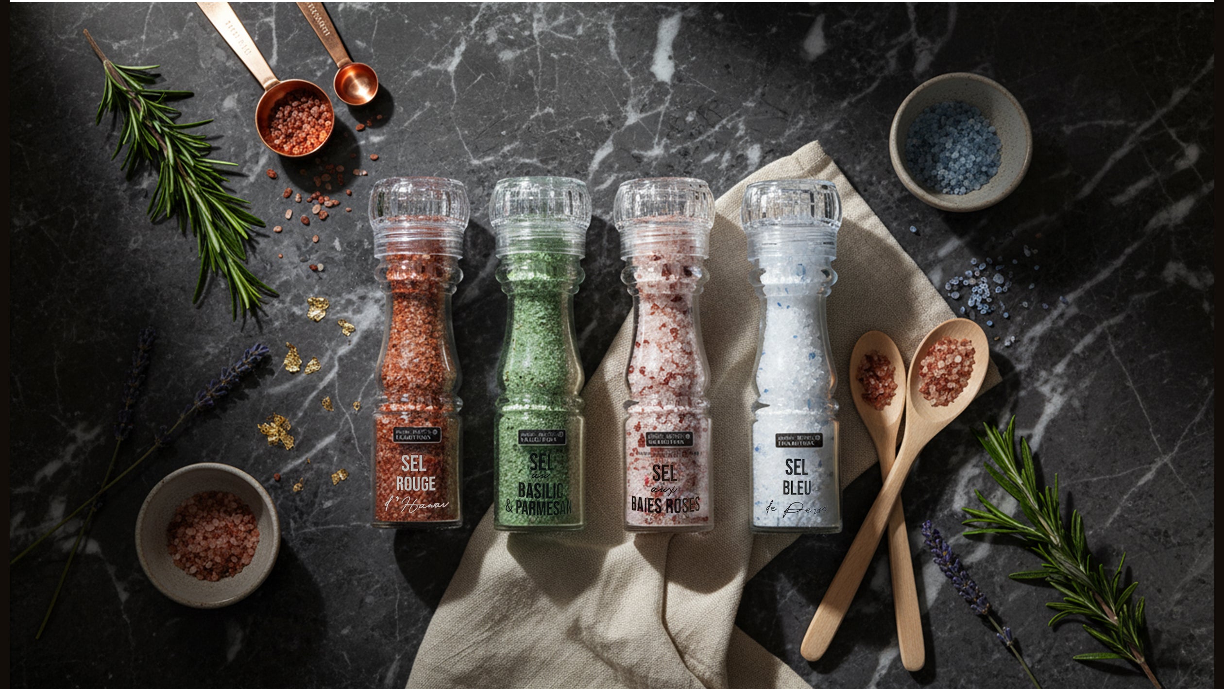 Hawaiian Red Sea Salt (1 BOX / 6 Bottles)