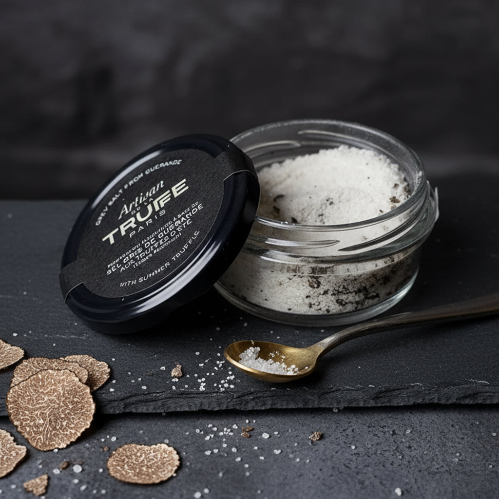 Guerande Salt with Summer Truffle (1 BOX / 8 Bottles)