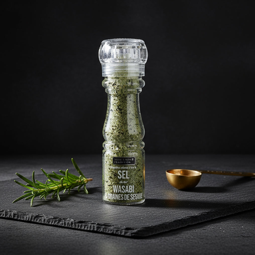 Wasabi&Sesame Salt (1 BOX / 6 Bottles)