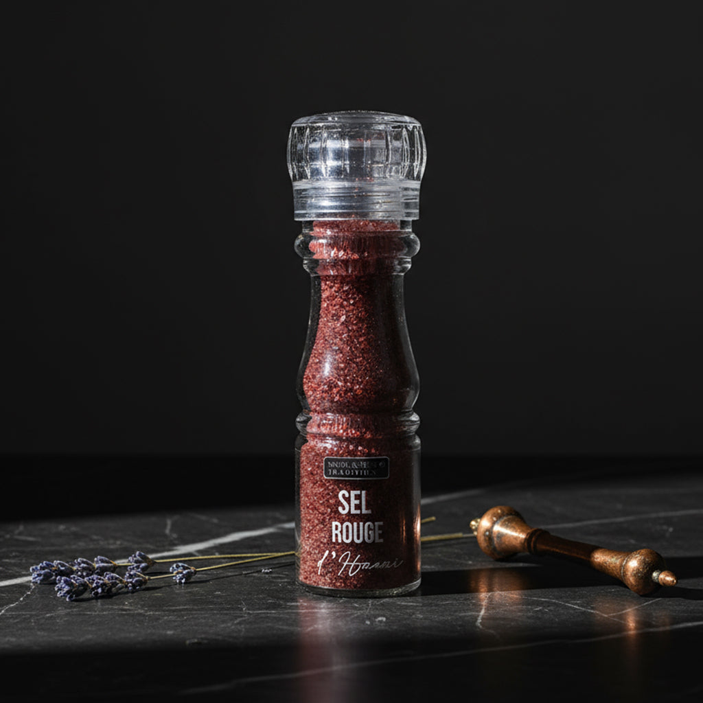 Red wine & Bay Leaf Salt (1 BOX / 6 Bottles)